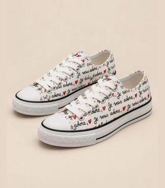 Zapatilla Lona Je vous adore