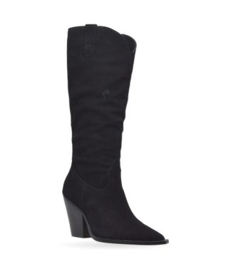 Bota de piel Y2369 · Negro